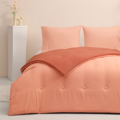 Nørd Berry Blush - La couette sans housse de couette |housse fixe |lavable