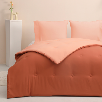 Nørd Berry Blush - La couette sans housse de couette |housse fixe |lavable