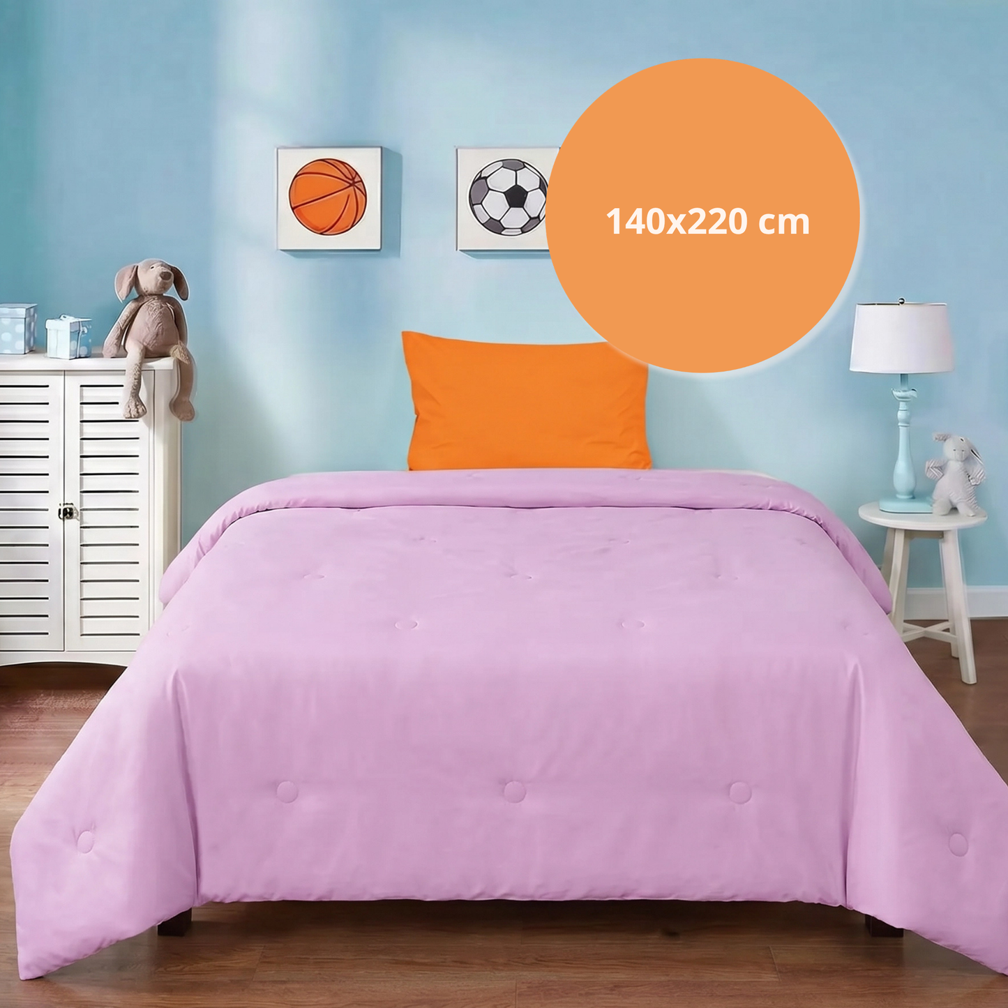 Good vibes - Good Vibes Only - La couette sans housse pour enfants | housse fixe | lavable