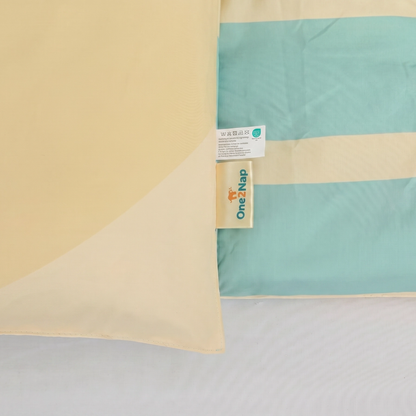 Sommardröm - Mint Calm - La couette sans housse |housse fixe |lavable
