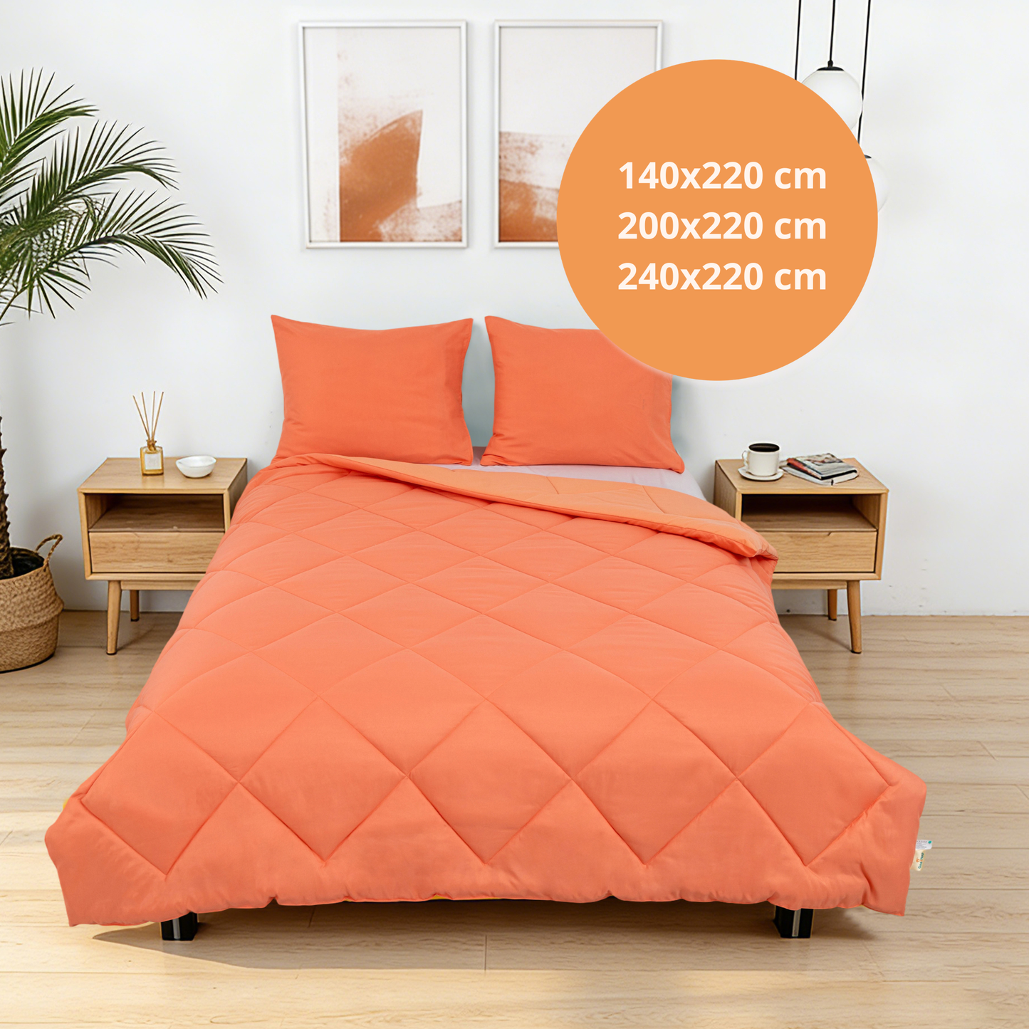 Sommarvino - Nordic Clay - La couette sans housse de couette | housse fixe | lavable
