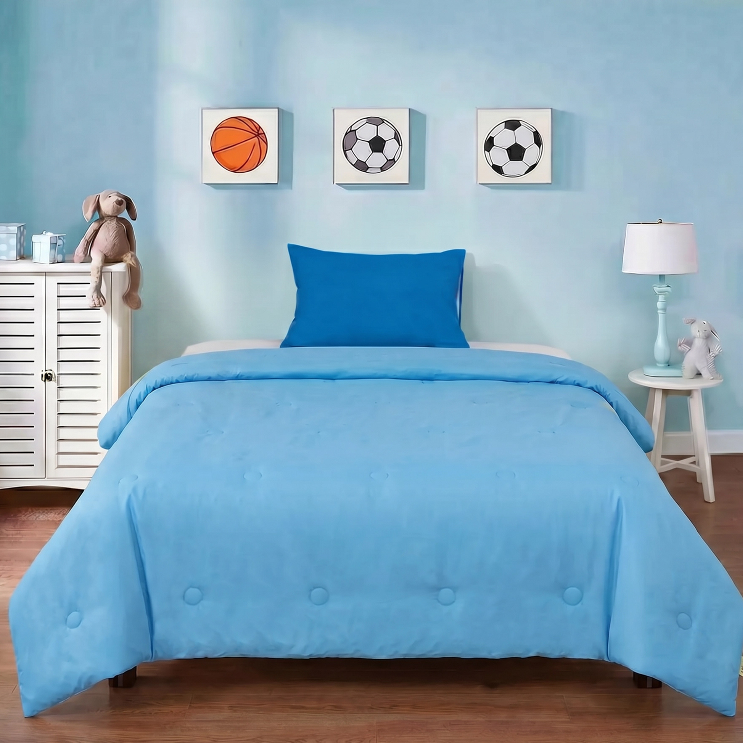 Good vibes - Ocean Glow - La couette sans housse pour les enfants | housse fixe | lavable