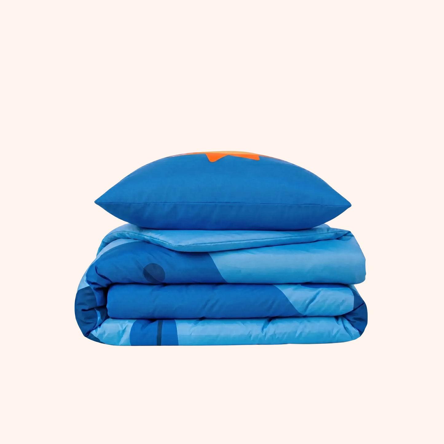 Good vibes - Ocean Glow - La couette sans housse pour les enfants | housse fixe | lavable
