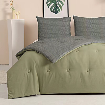 Struktur Olive Leaf - La couette sans housse de couette | housse fixe | lavable