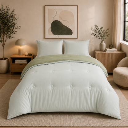 Nørd Soft Forest - La couette sans housse de couette |housse fixe |lavable