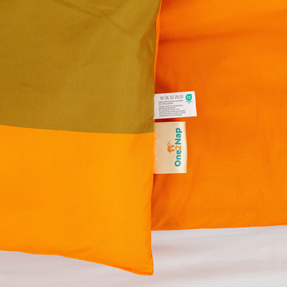 Dreamwave - Sunset Flow - La couette sans housse de couette |housse fixe |lavable