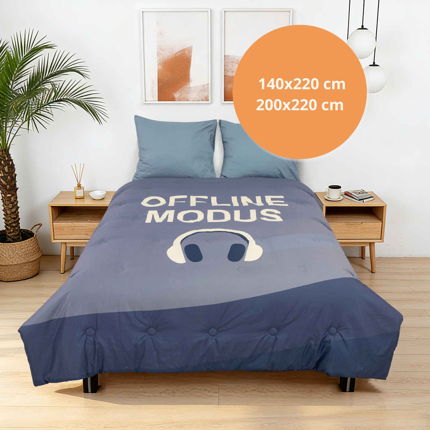 Take-it-Lazy - The Digital Detoxer - La couette sans housse de couette | housse fixe | lavable