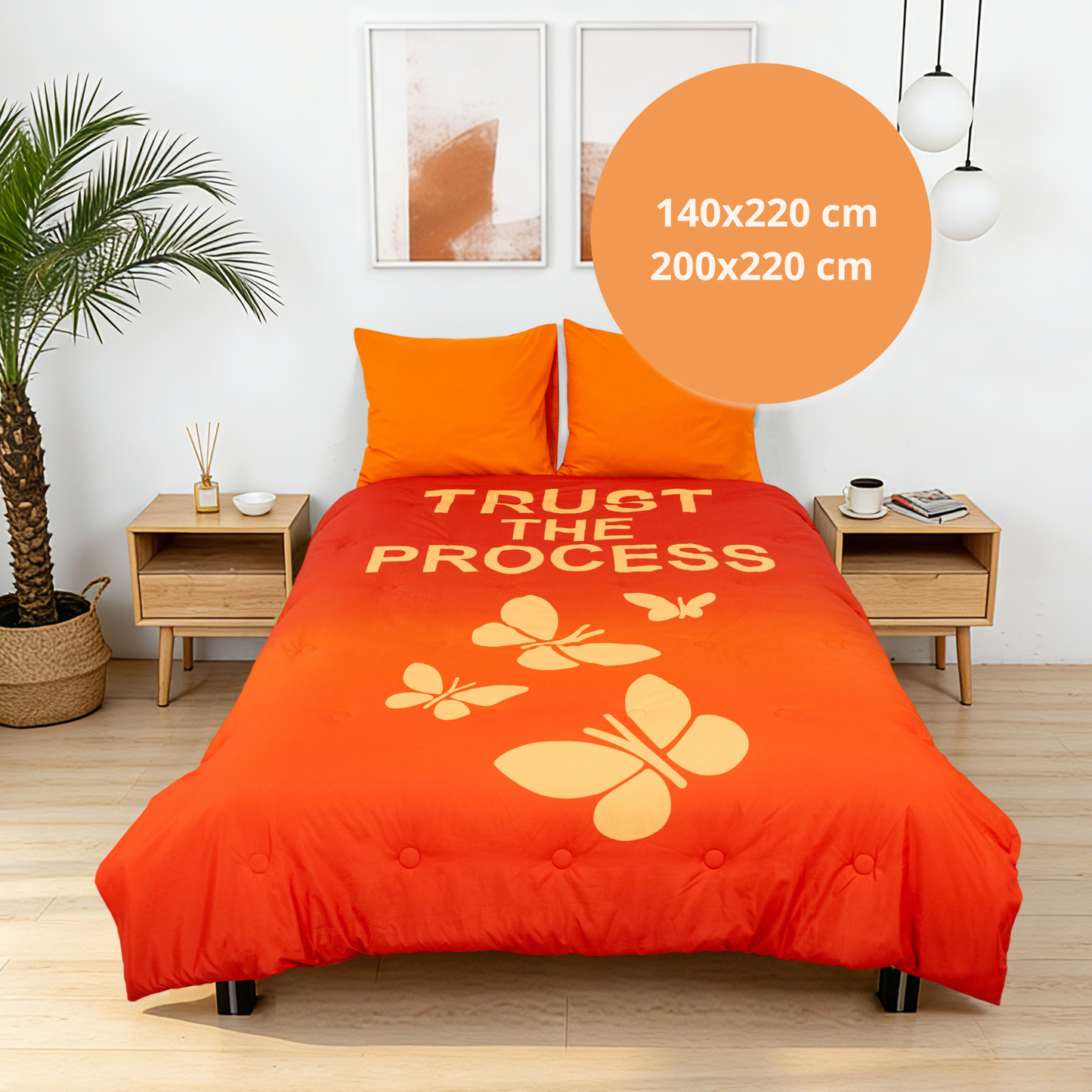 Take-it-Lazy - The Optimist - La couette sans housse de couette | housse fixe | lavable