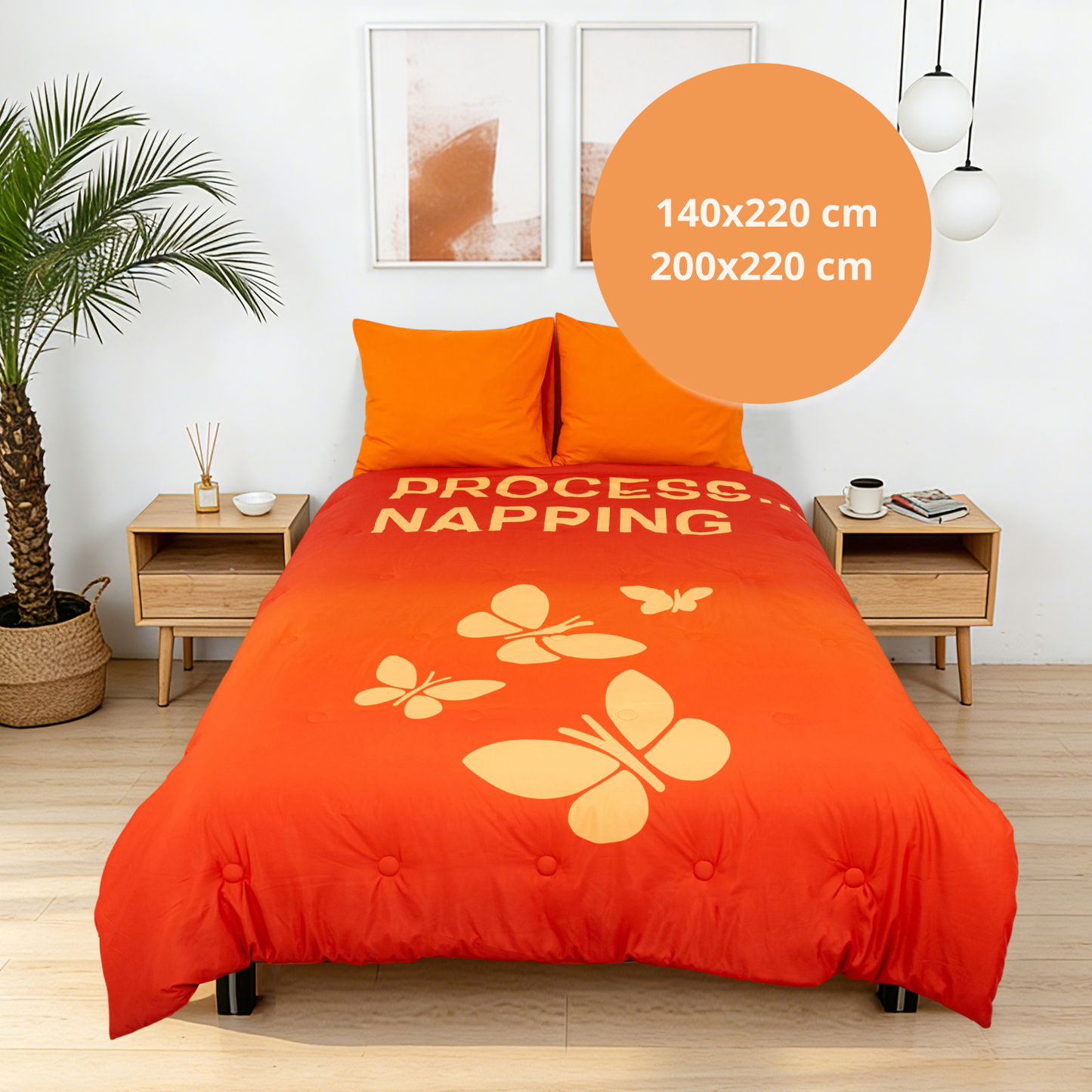 Take-it-Lazy - The Optimist - La couette sans housse de couette | housse fixe | lavable