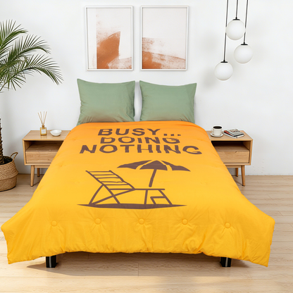 Take-it-Lazy - The Lounger - La couette sans housse de couette | housse fixe | lavable
