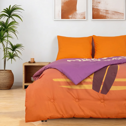 Take-it-Lazy - The Rebel Surfer - La couette sans housse ni parure |housse fixe |lavable