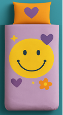 Good vibes - Good Vibes Only - La couette sans housse pour enfants | housse fixe | lavable