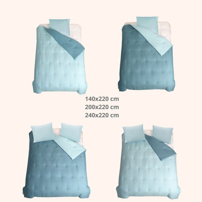 Nørd Midnight Blue - Housse de couette sans housse