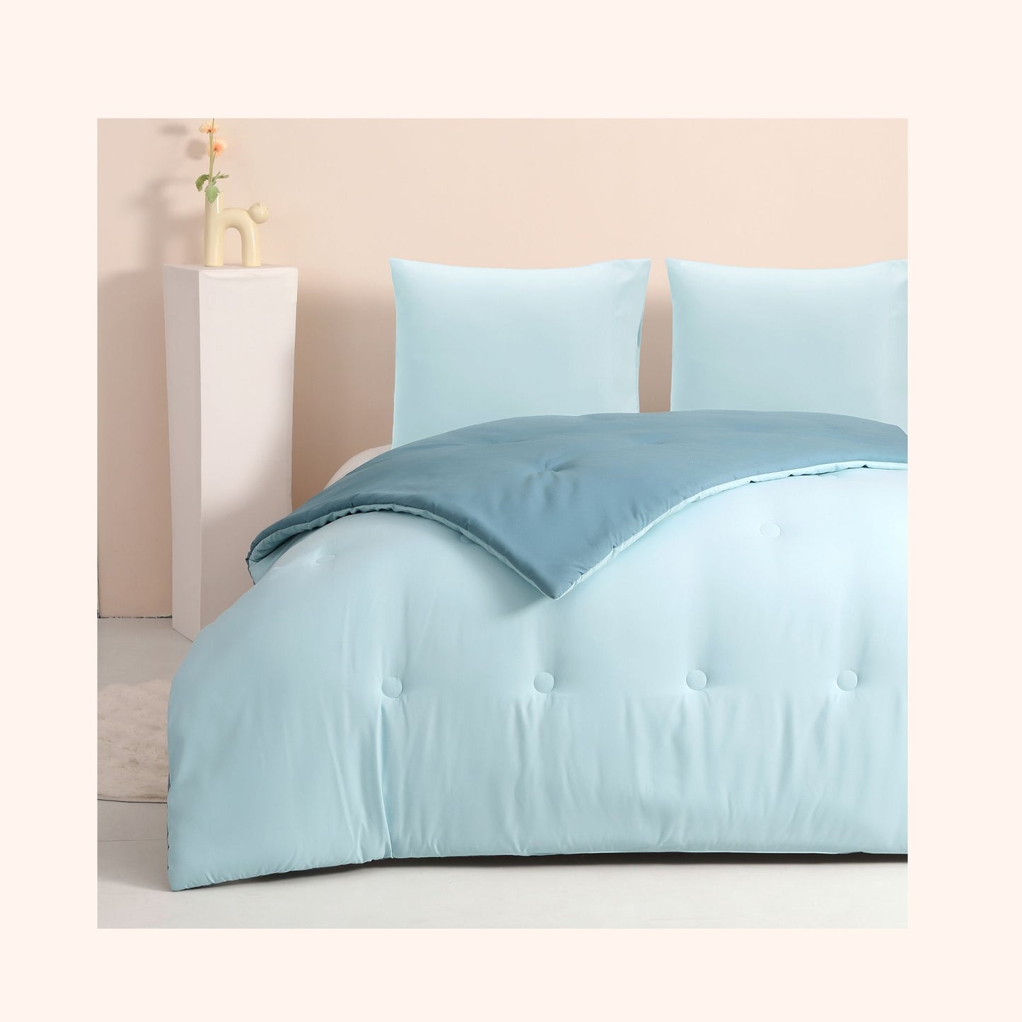 Nørd Midnight Blue - Housse de couette sans housse