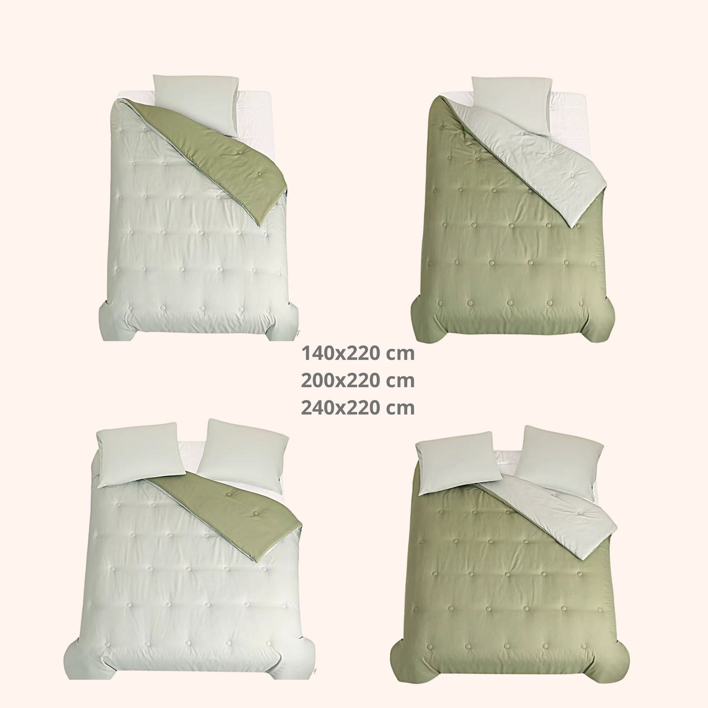 Nørd Soft Forest - Couette ajustée