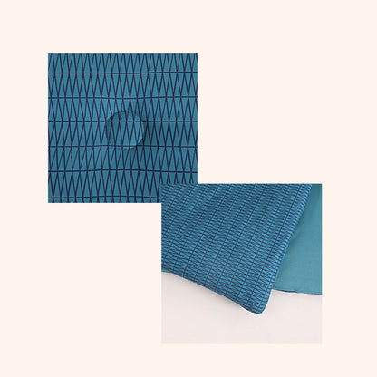 Struktur Cloud Blue - Housse de couette sans housse