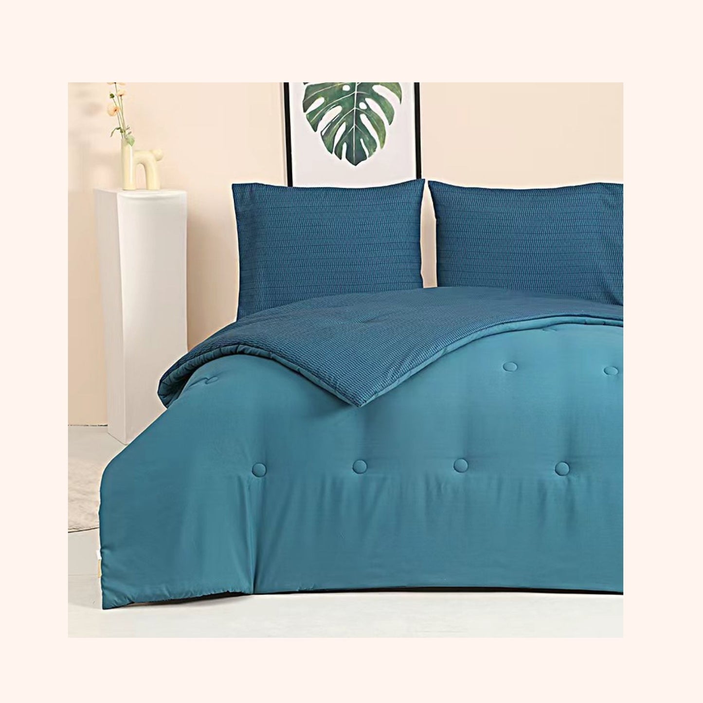 Struktur Cloud Blue - Housse de couette sans housse