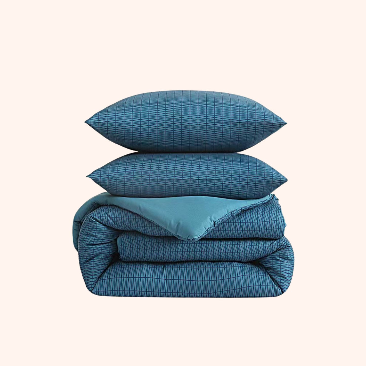 Struktur Cloud Blue - Housse de couette sans housse