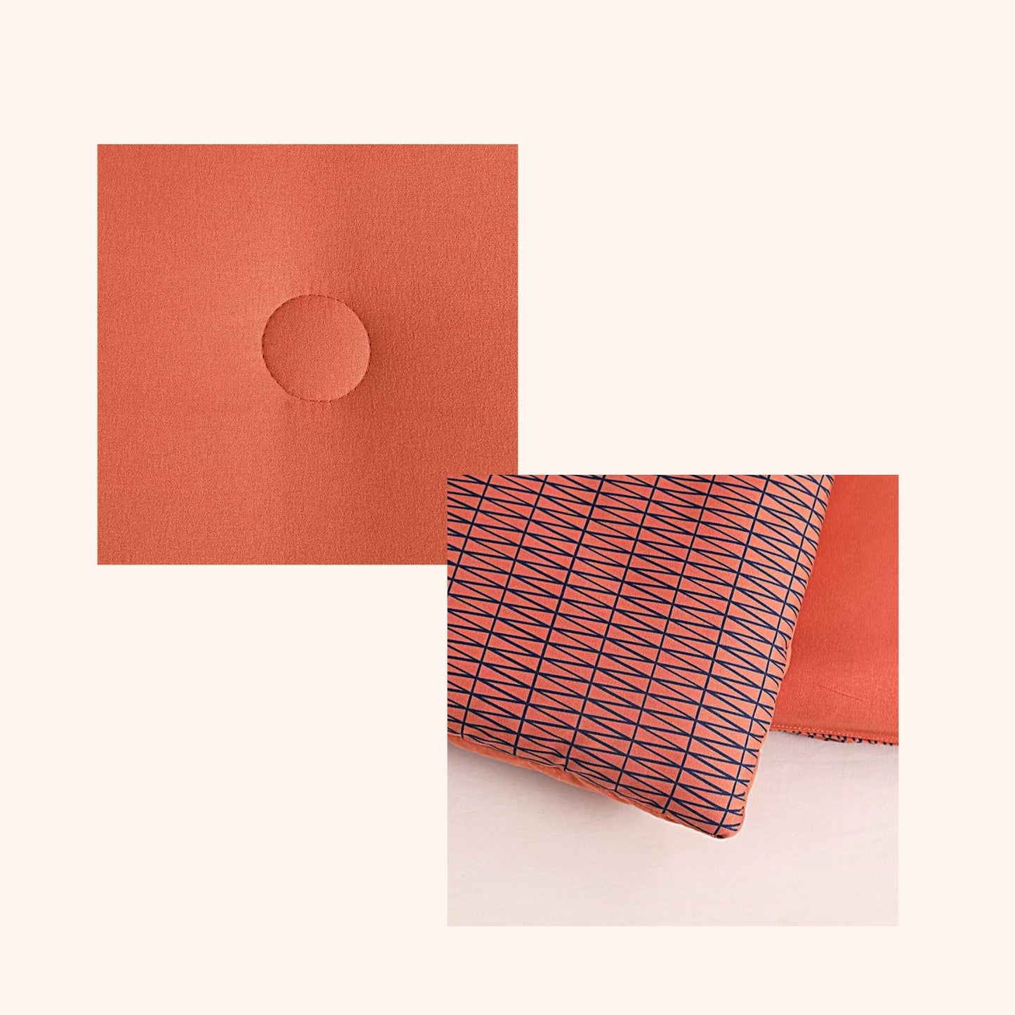 Struktur Velvet Plum - Housse de couette sans housse